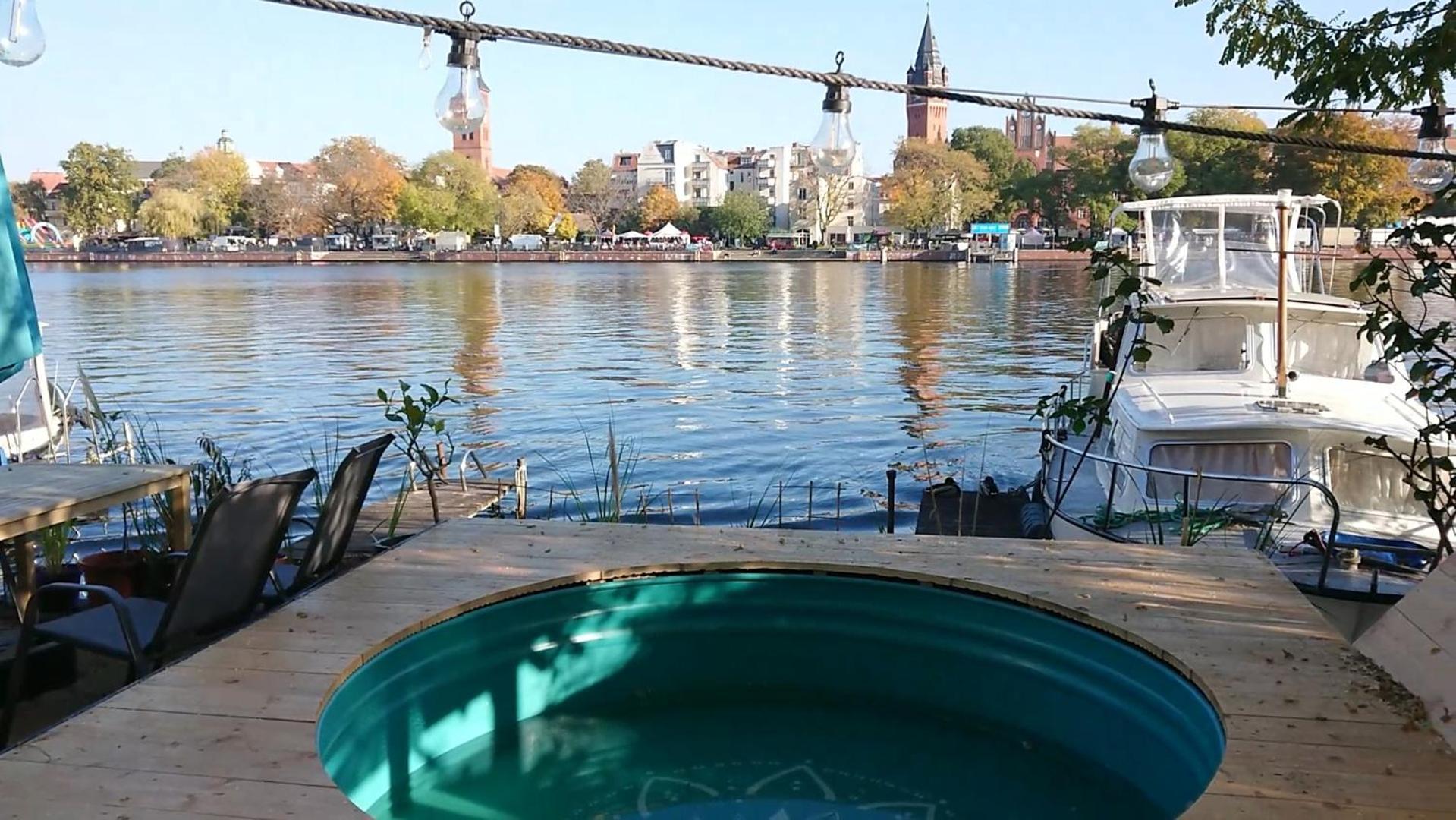 Ferienwohnung Dahme Berlin Am Wasser Bagian luar foto